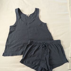 Elegant Navy Sleepwear Set for Women